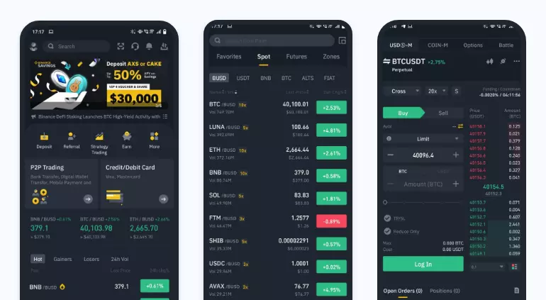 NFT Marketplace like Binance