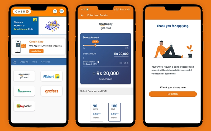 CASHe loan lending app
