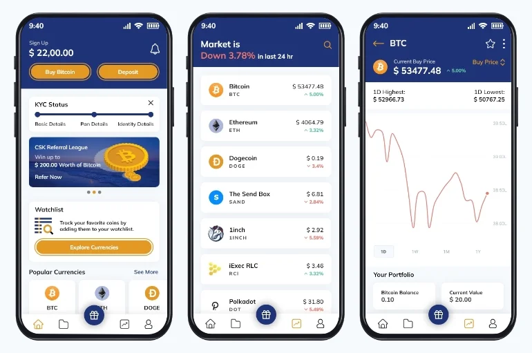 NFT marketplace application