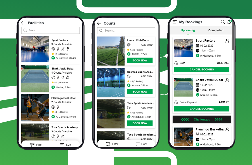 sports app development 