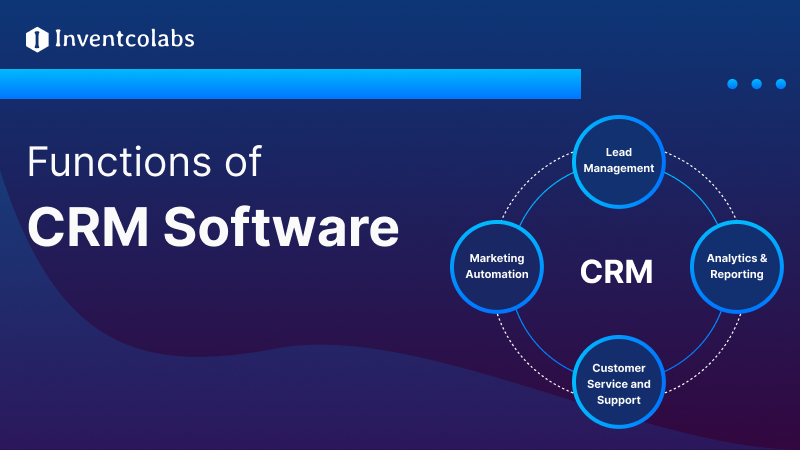 Functions of CRM Software 