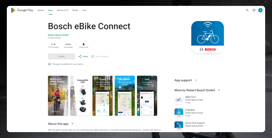 e bike app