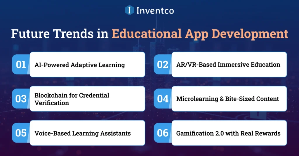 Future Trends in Educational App Development
