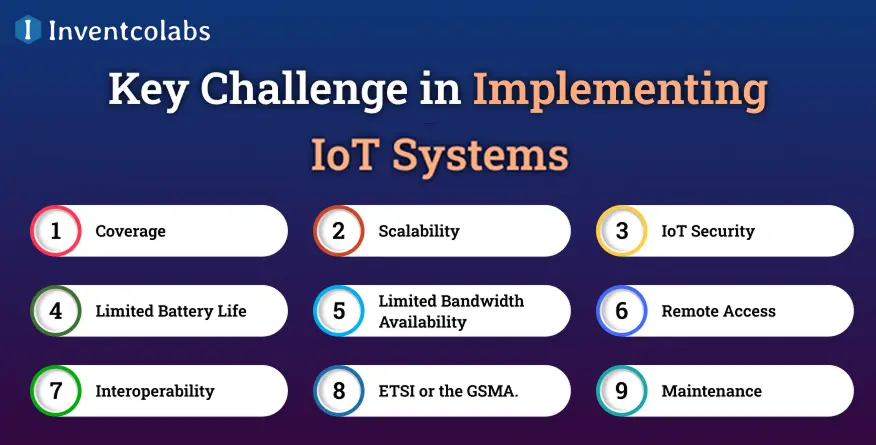 Key Challenge in Implementing IoT Systems 2025
