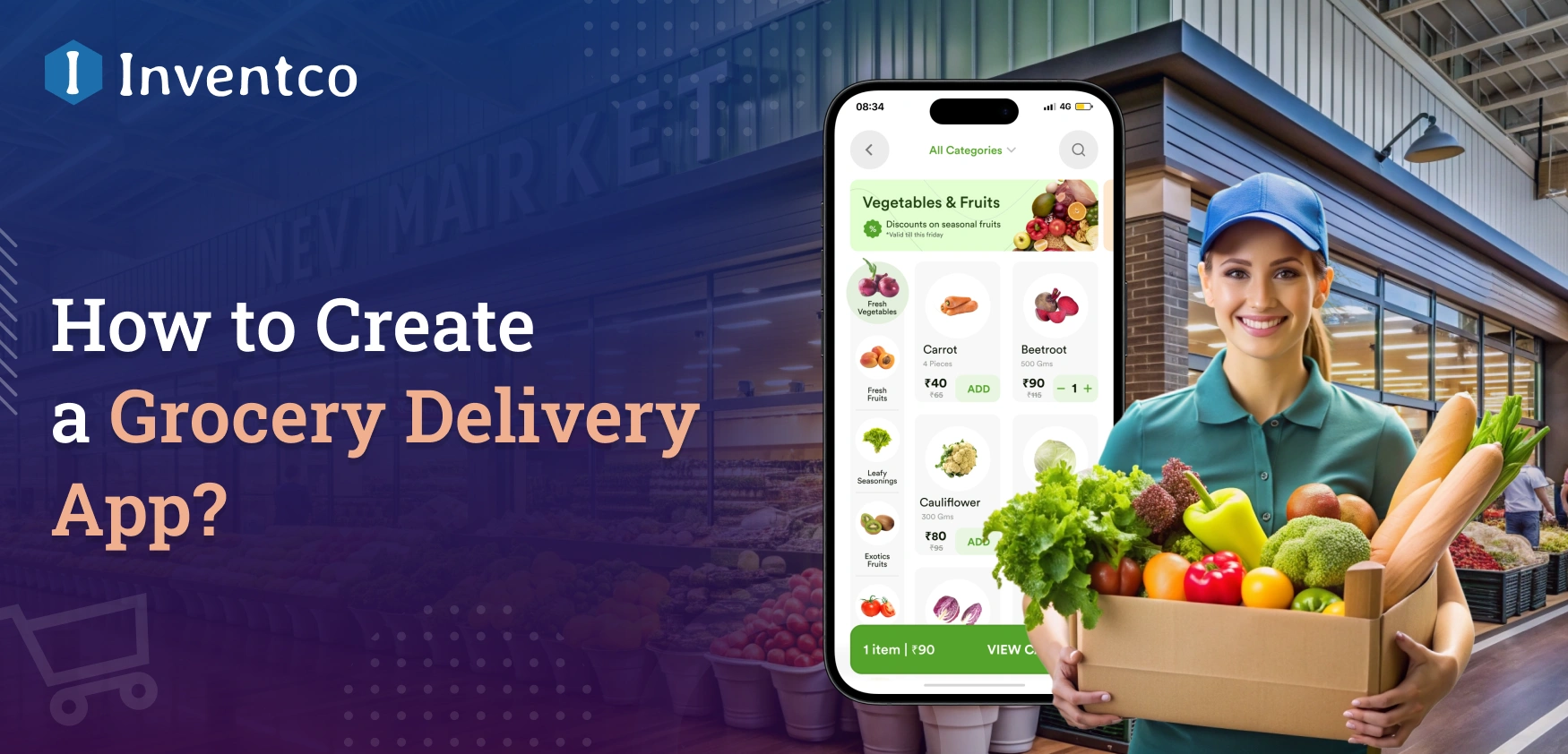 How to Create a Grocery Delivery App​?