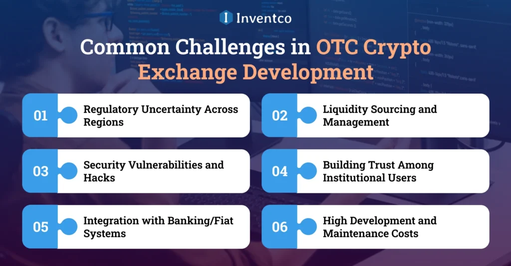 Common Challenges in OTC Crypto Exchange Development