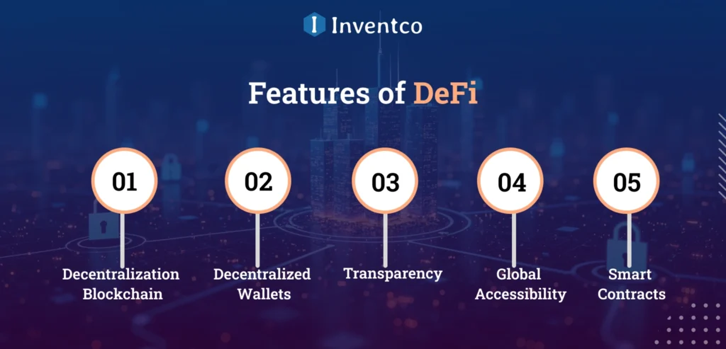 Features of DeFi