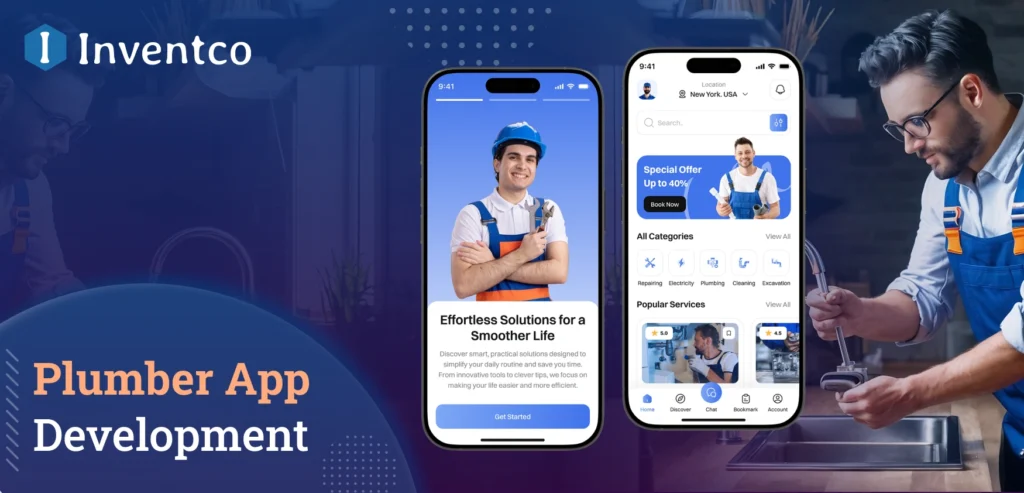 Plumber App Development - Features, Benefits & Process