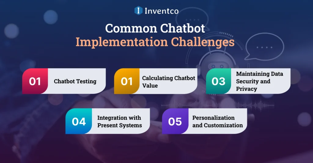Top 5 Chatbot Implementation Challenges