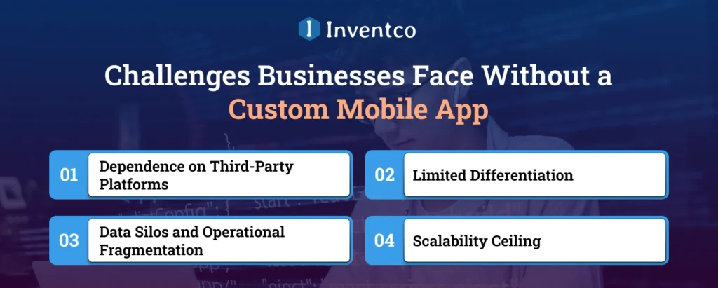 Challenges Businesses Face Without a Custom Mobile App
