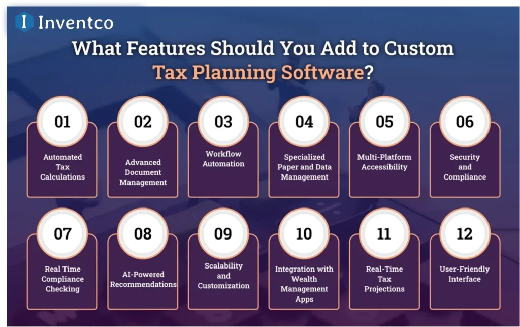 What Features Should You Add to Custom Tax Planning Software?