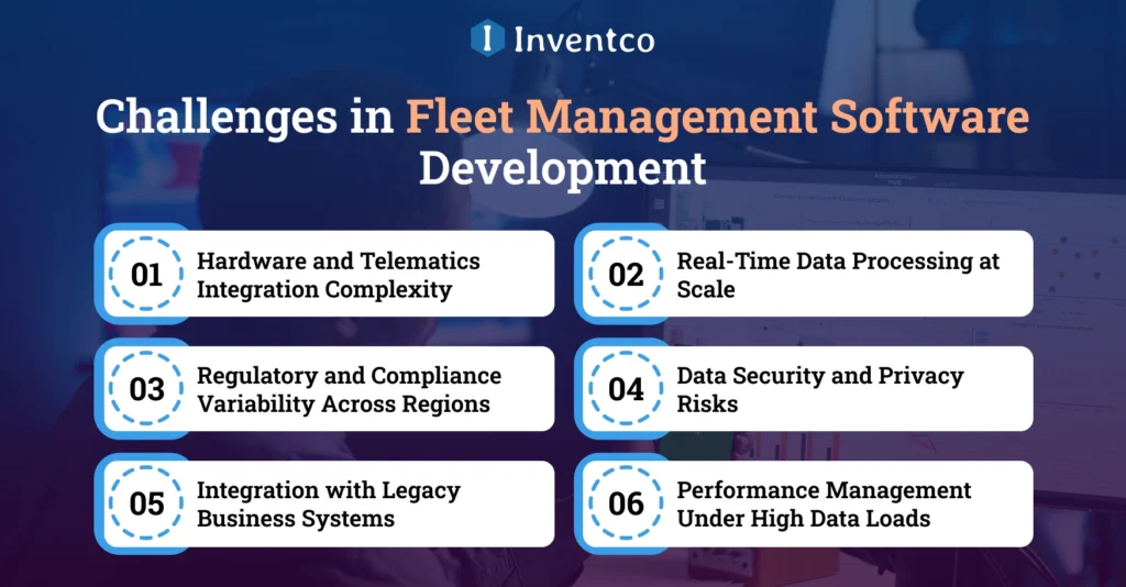 Challenges in Fleet Management Software Development