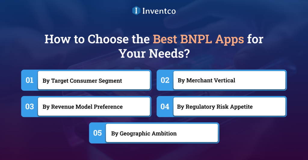 How to Choose the Best BNPL Apps for Your Needs?