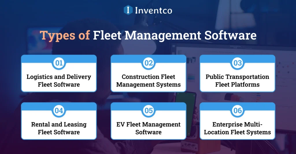 Types of Fleet Management Software