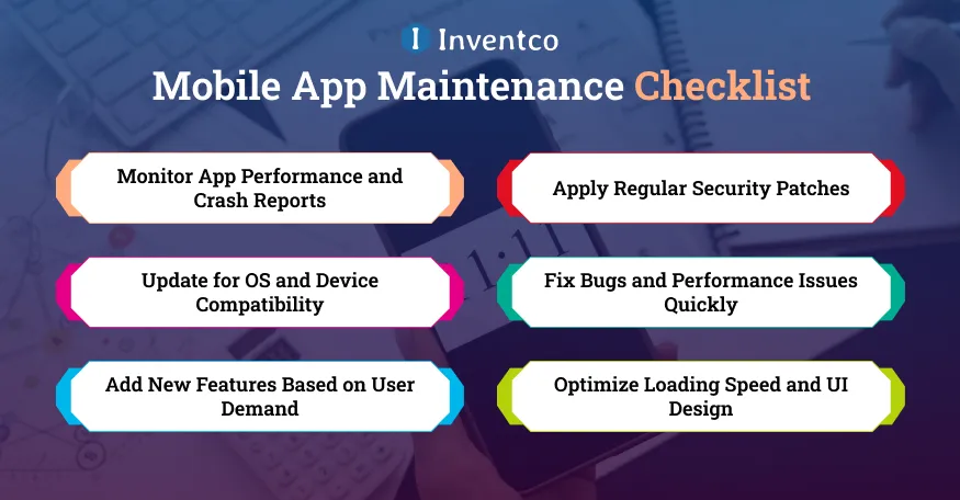 Mobile App Maintenance Checklist