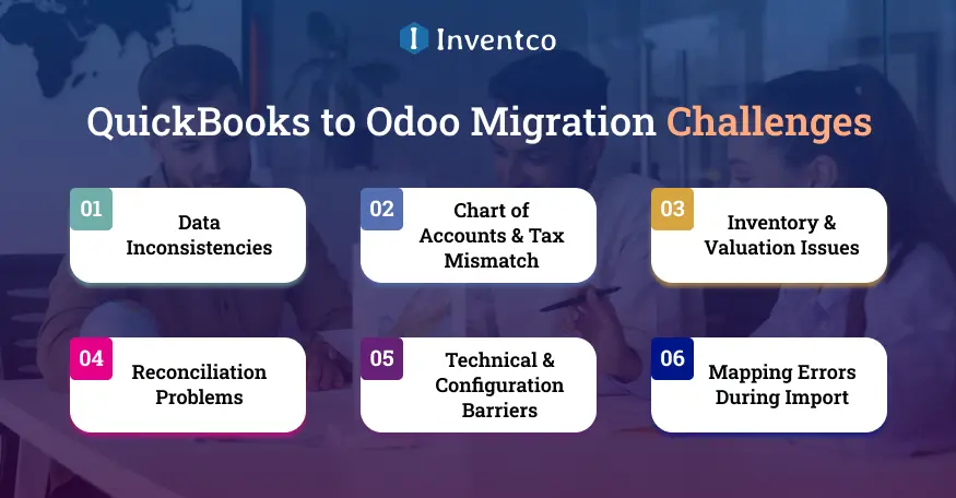 QuickBooks to Odoo Migration Challenges