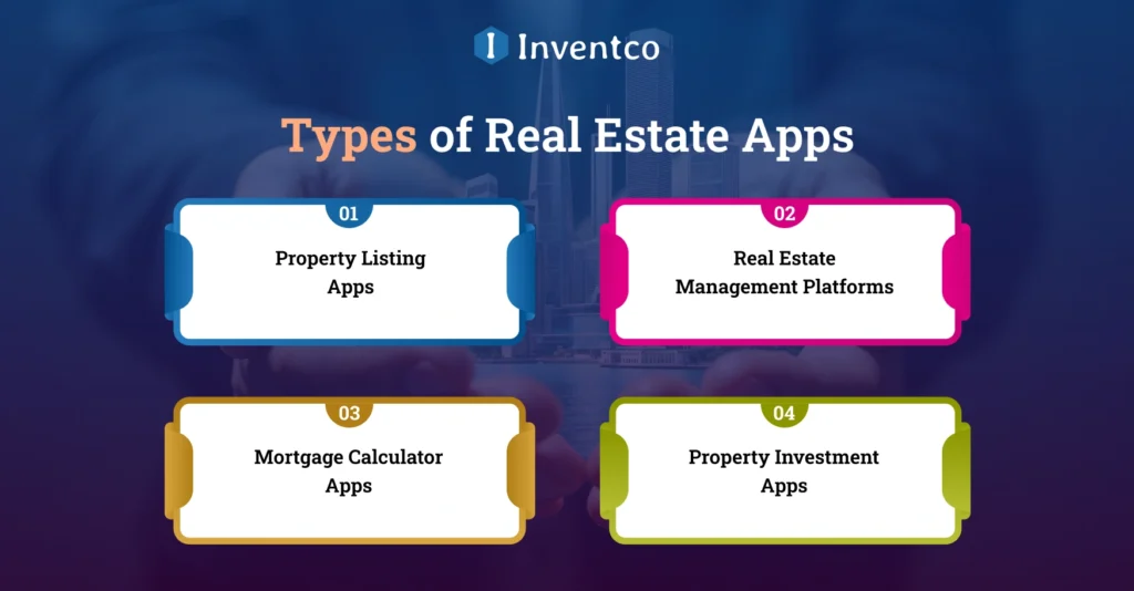 Types of Real Estate Apps