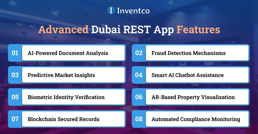 Advanced Dubai REST App Features