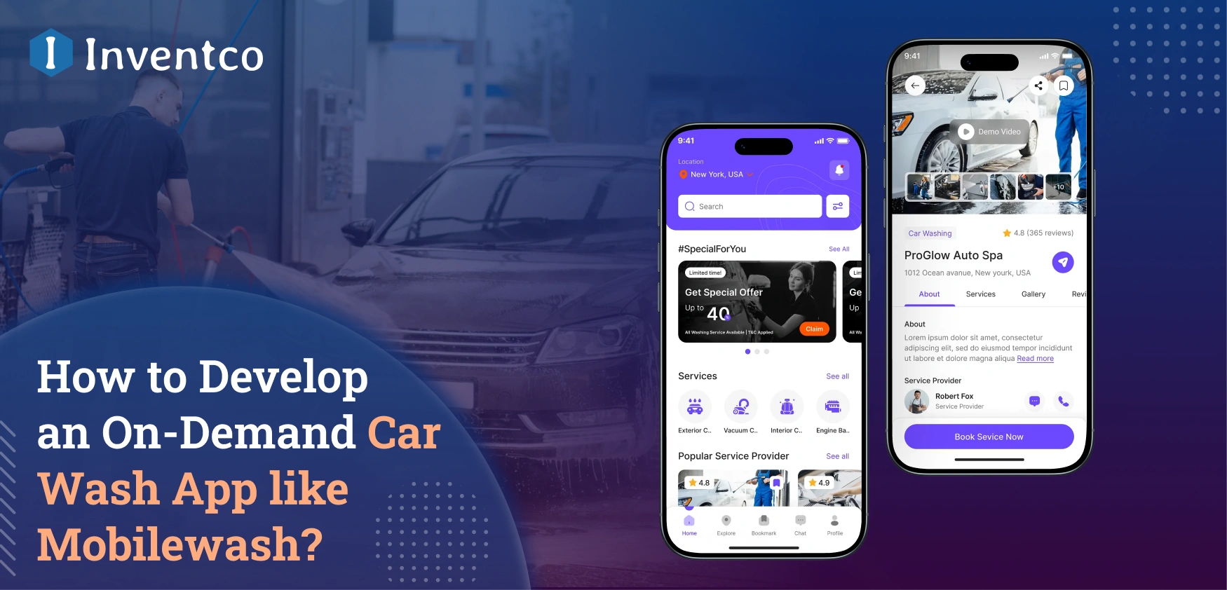How to Develop an On-Demand Car Wash App like Mobilewash?