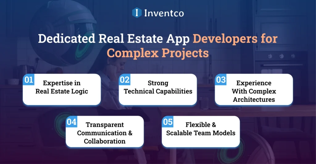 Dedicated Real Estate App Developers for Complex Projects
