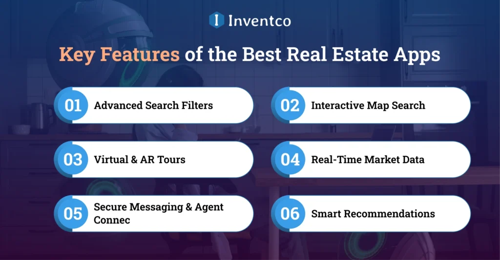 Key Features of the Best Real Estate Apps