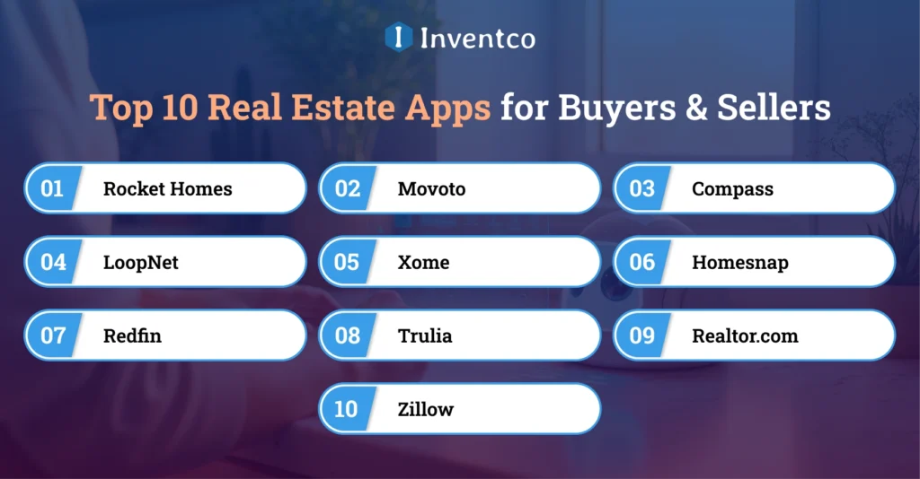 Top 10 Real Estate Apps for Buyers & Sellers