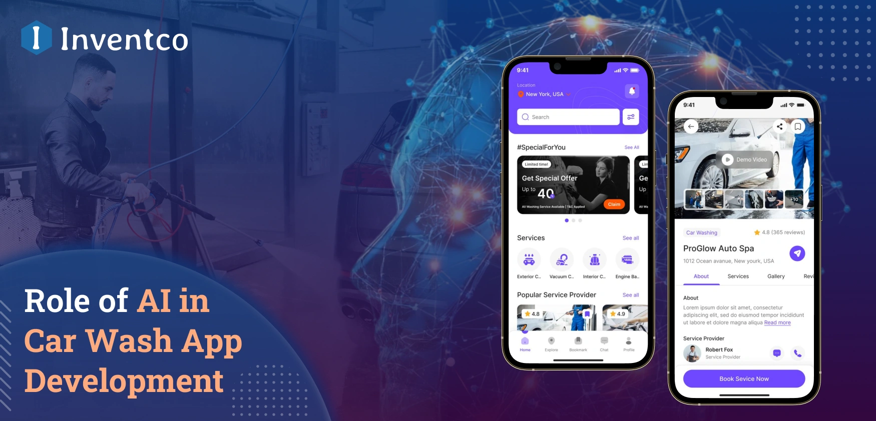 AI in Car Wash App Development