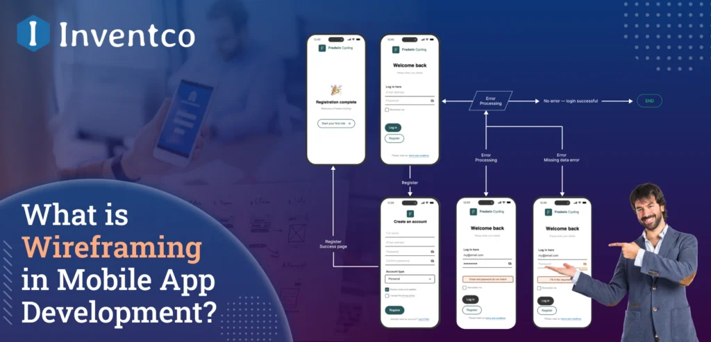 Wireframing in Mobile App Development: Benefits, Tools & Tips