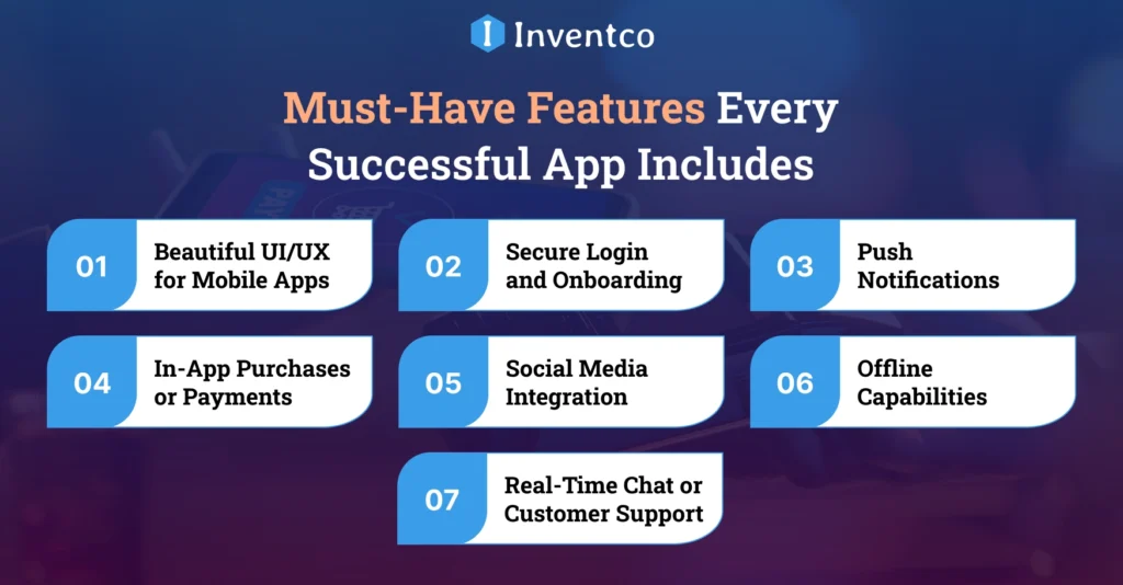 Must-Have Features Every Successful App Includes