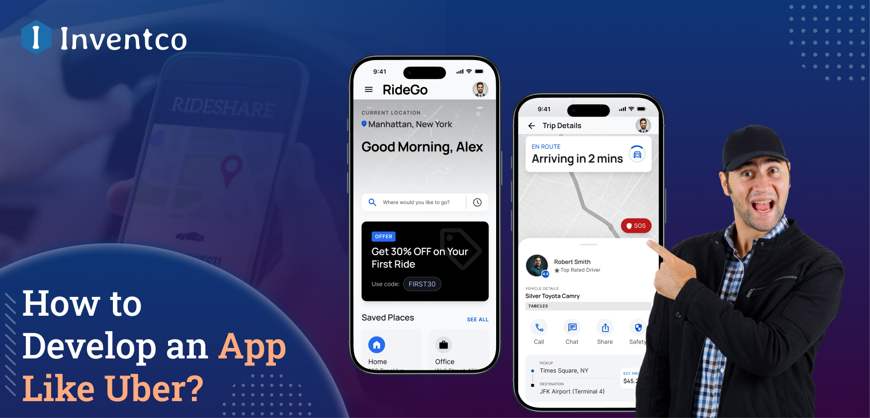 How to Develop an App Like Uber: Features, Cost & Step-by-Step Process