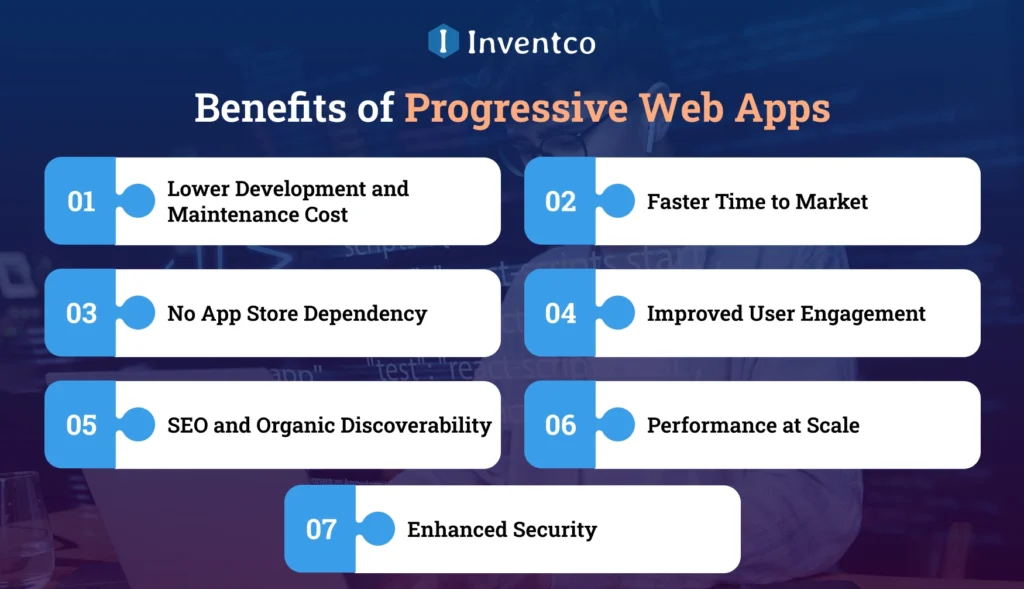 Benefits of Progressive Web Apps