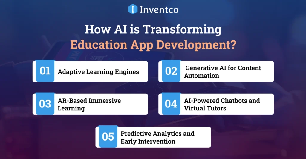 How AI is Transforming Education App Development