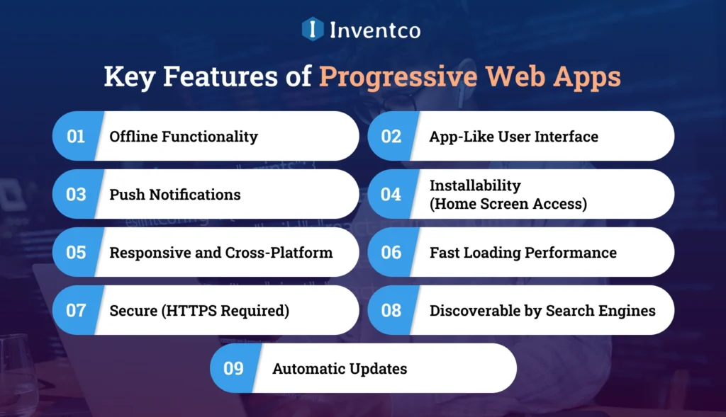 Key Features of Progressive Web Apps