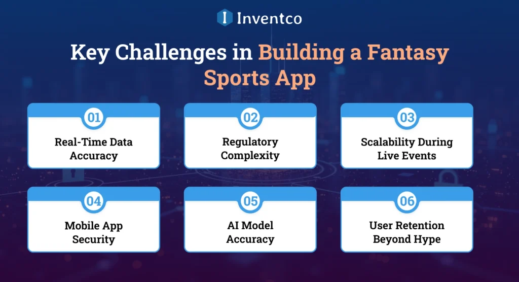Key Challenges in Building a Fantasy Sports App