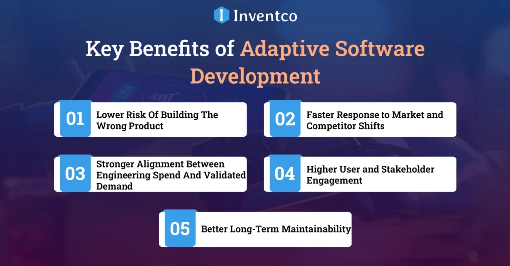 Key Benefits of Adaptive Software Development