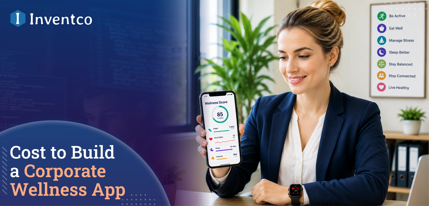 Cost to Build a Corporate Wellness App in 2026: Features, Development Process & ROI