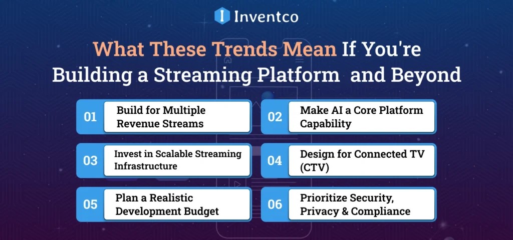 What These Trends Mean If You're Building a Streaming Platform