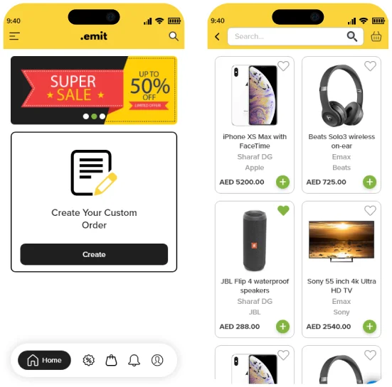 on-demand grocery service mobile app