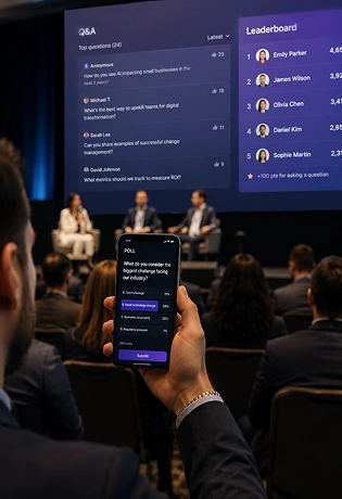 Live Polls, Q&A & Engagement