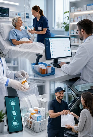 Hospital Discharge & Post-Care Pharmacy Apps