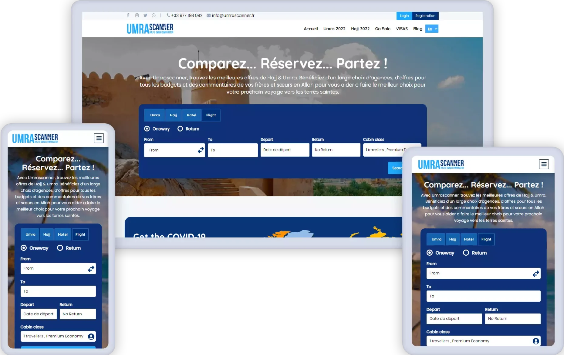 Umra Scanner Desktop Interface